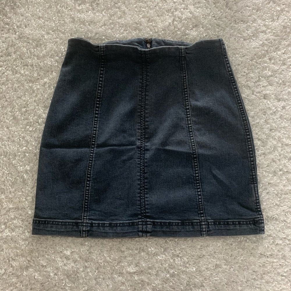 Free People Denim Skirt 12